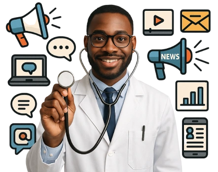 admedia PR Health Check